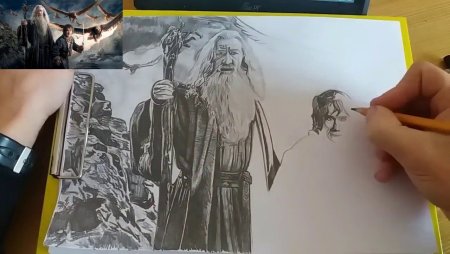 Нарисовать Флоренский Хоббит