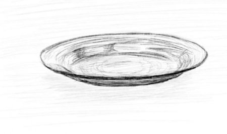 Тарелка раскраска