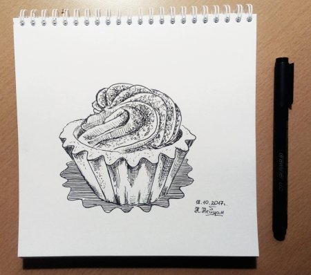 Быстрые рисунки линером