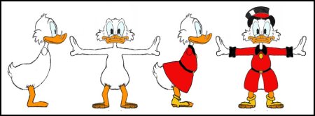 Скрудж макдак 3д модель