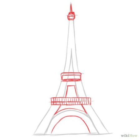 Эйфелева башня раскраска для детей