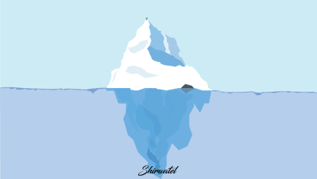 Айсберг нарисованный