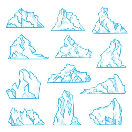 Горы для вырезания