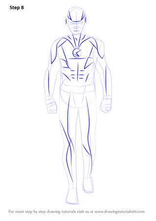 Поэтапное рисование флеша