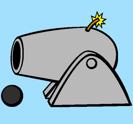 Царь пушка вектор