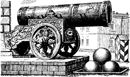 Царь пушка раскраска