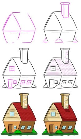 Домик для рисования