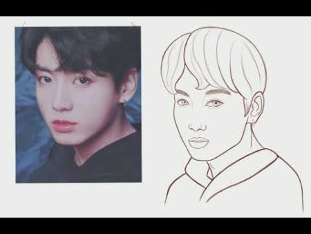 БТС построение лица