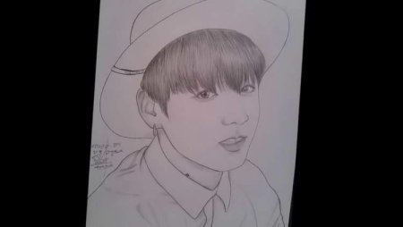 Глаза Чонгука нарисовать