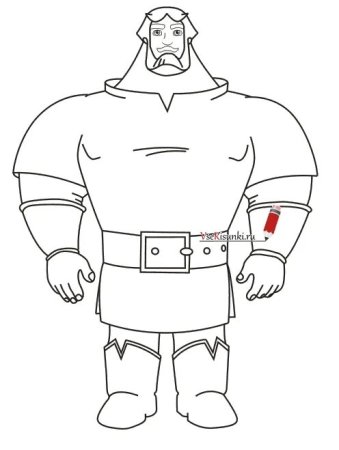 Князь Александр Невский рисунок