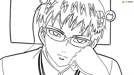 Сайки Кусуо рисунок