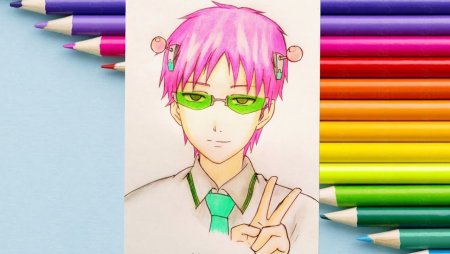 Сайки Кусуо рисунок