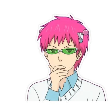 Сайки Кусуо Стикеры