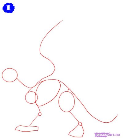 Поэтапное рисование грифона