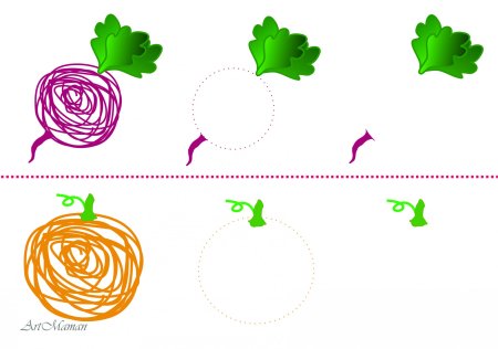 Развивающее занятие овощи