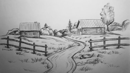 Поэтапное рисование церкви для детей