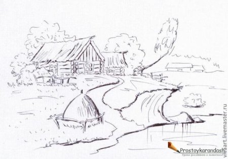 Стилизованная деревня