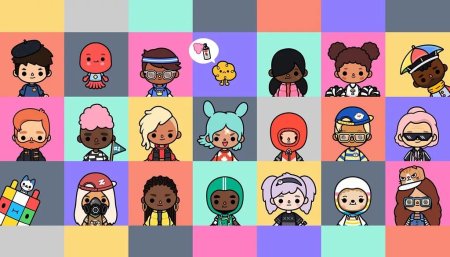 Toca boca World персонажи