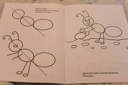 Схемы для рисования для детей 3-4 лет