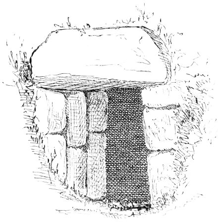 Менгиры дольмены кромлехи рисунки