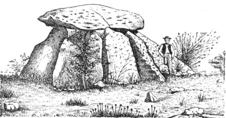 Дольмены рисунок карандашом
