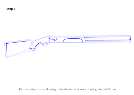 Рисунок дробовика легкий