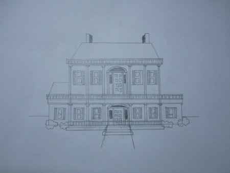 Эскиз усадьбы