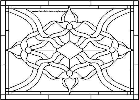 Трафареты для витража простые