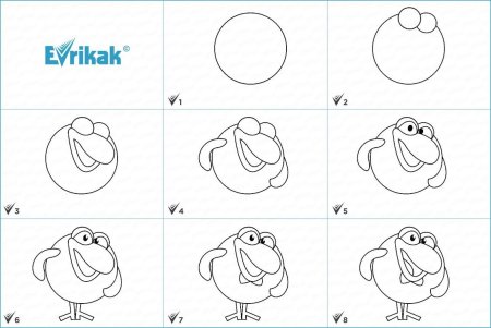Как нарисовать смешариков поэтапно
