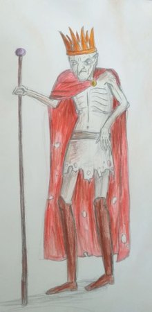 Кощей Бессмертный раскраска