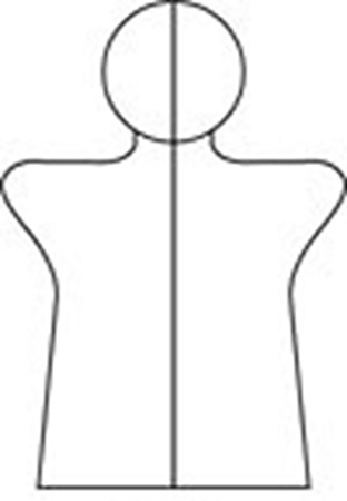 Эскиз куклы перчатки