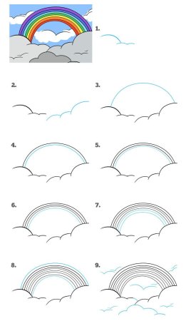 Радуга рисунок