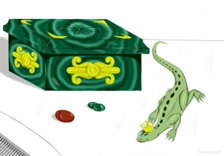 Бажов Малахитовая шкатулка рисунок