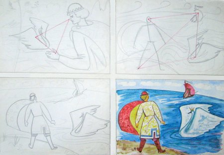 Исторический Жанр рисунок легко