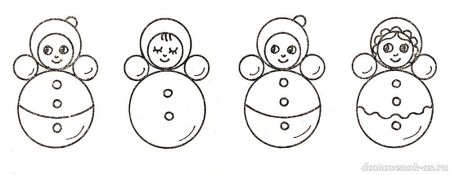 Технологическая карта лепки неваляшки