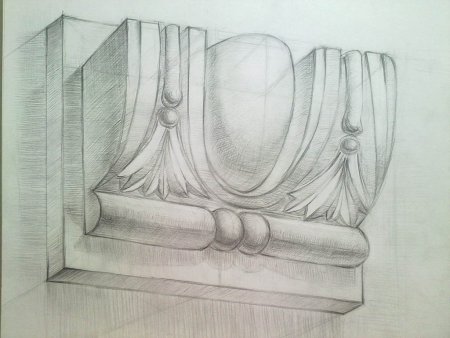 Архитектурная розетка рисунок