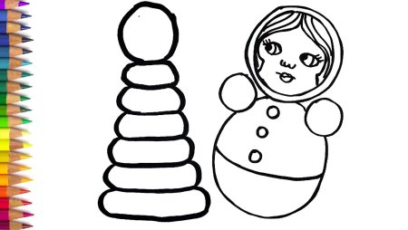 Украсить сарафан матрешки