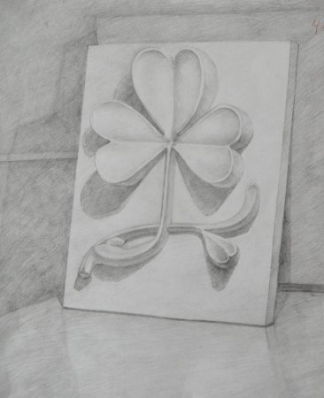 Гипсовая фигура. Орнамент «цветок лотоса»