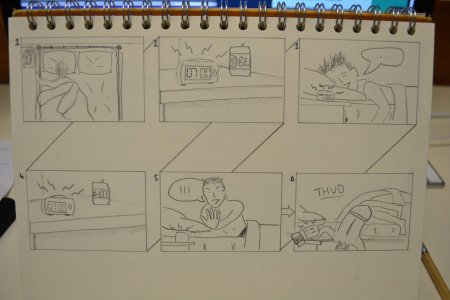 Раскадровка рисунок