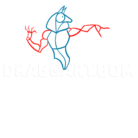 Рисовать Анубиса поэтапно для начинающих