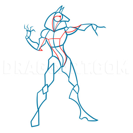 Анубис нарисовать