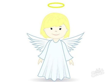 Рисунок ангела для детей