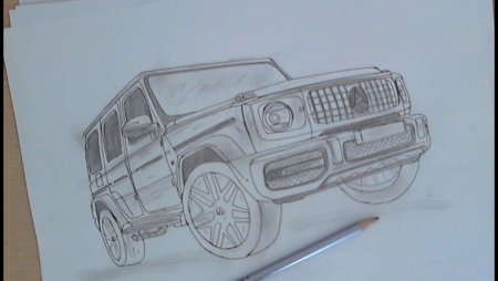 Раскраска Mercedes Benz g65