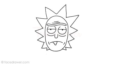 Рик и Морти срисовать