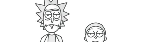 Нарисовать Рика и Морти