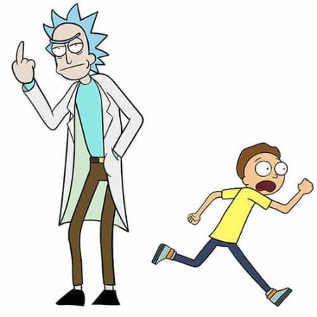 Срисовки Рика и Морти