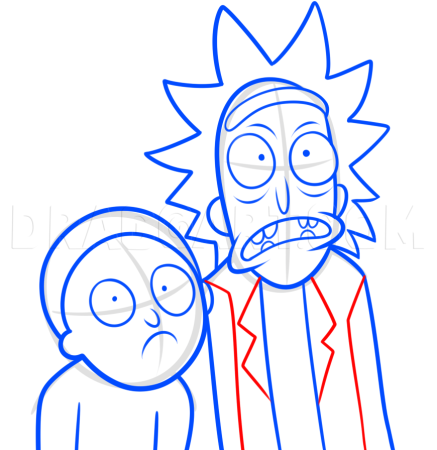 Рик и Морти портрет