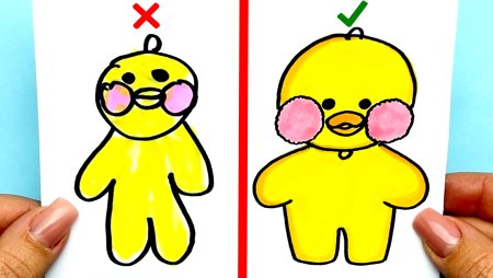 Утоска Лала фан фан нарисованная