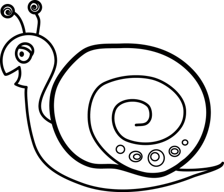 Улитка поэтапное рисование