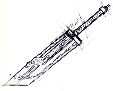 Клинок карандашом